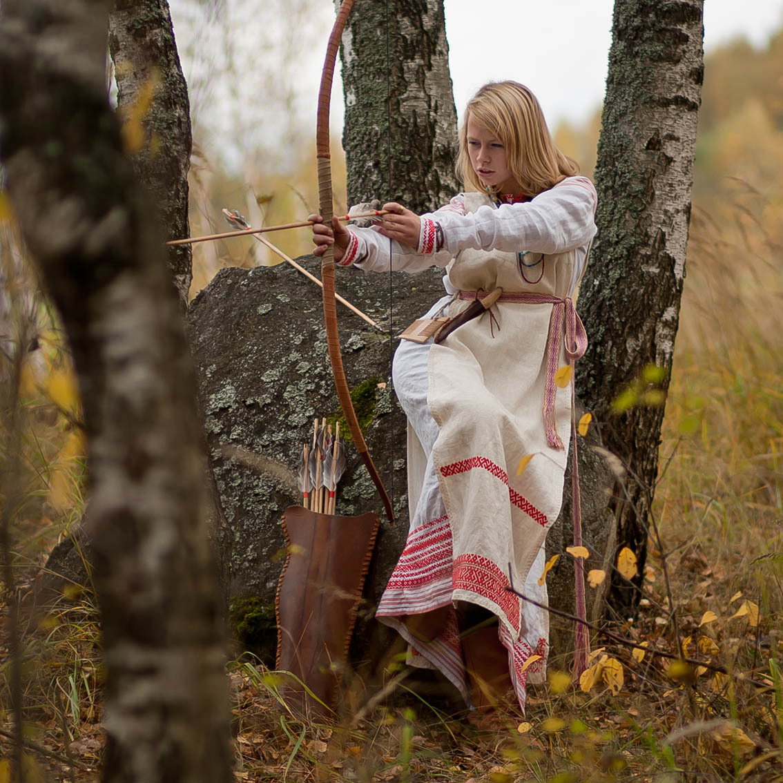 Sexy photo Girls in Slavic costumes in Ernakulam